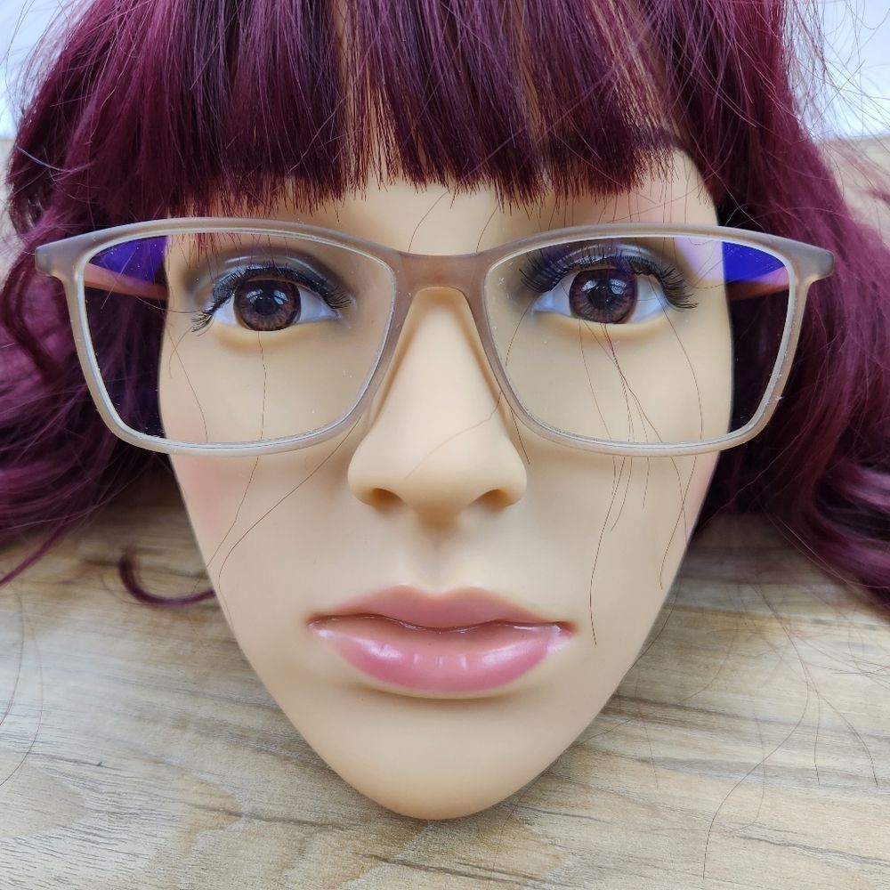 ☔️💜BCBGMaxAzria Nude & Pink "Luisa" Lightweight Eyeglasses